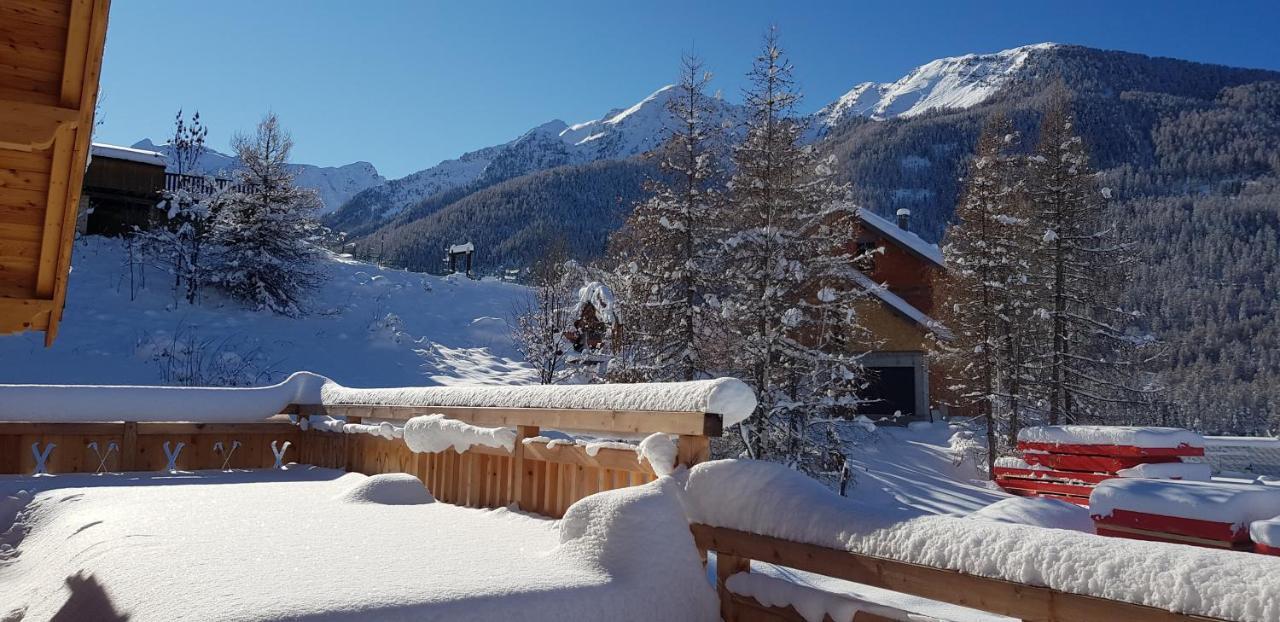 Chalet 19 Personnes Le Petit Mozart Villa Les Orres Bagian luar foto