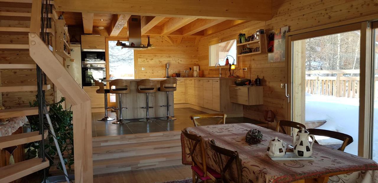Chalet 19 Personnes Le Petit Mozart Villa Les Orres Bagian luar foto