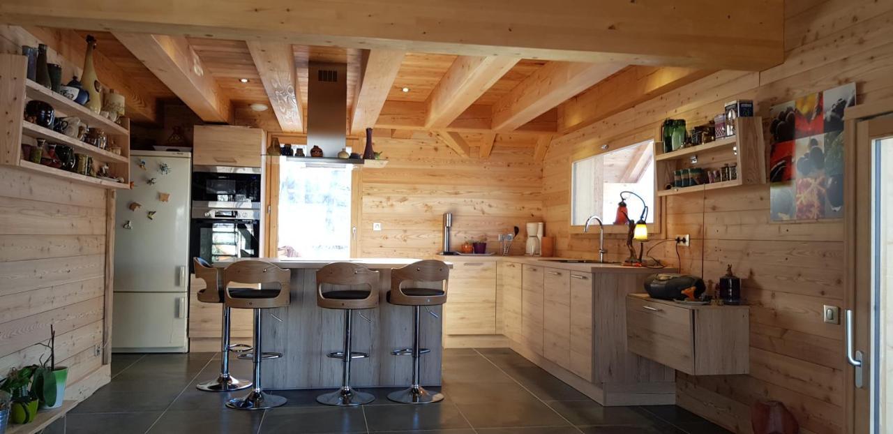 Chalet 19 Personnes Le Petit Mozart Villa Les Orres Bagian luar foto